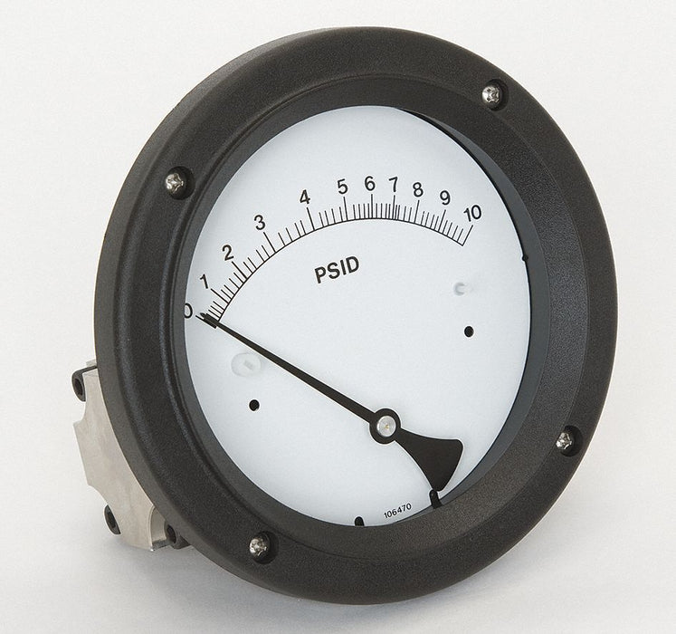 D0758 Pressure Gauge 0 to 10 psi
