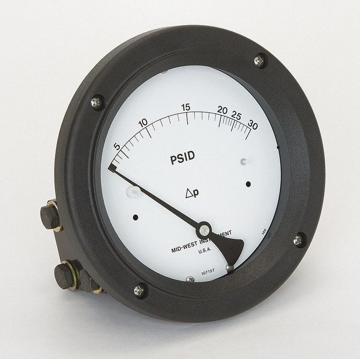 D0752 Pressure Gauge 0 to 30 psi