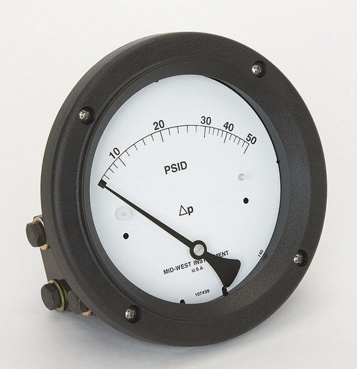 D0752 Pressure Gauge 0 to 50 psi