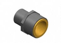 Adapter Brass 3/4 in Metal Pipe Size