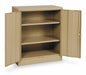 Storage Cabinet 42 x36 x18 Tan 2Shlv