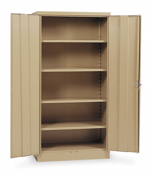 Storage Cabinet 72 x36 x18 Tan 4Shlv