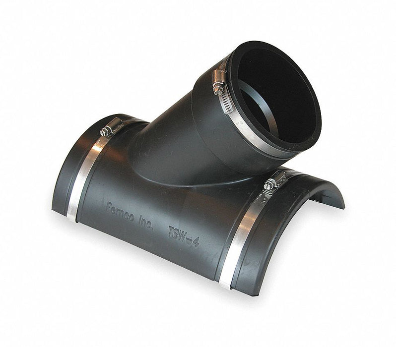 Flexible Tap Saddle Wye PVC 4 Pipe Size
