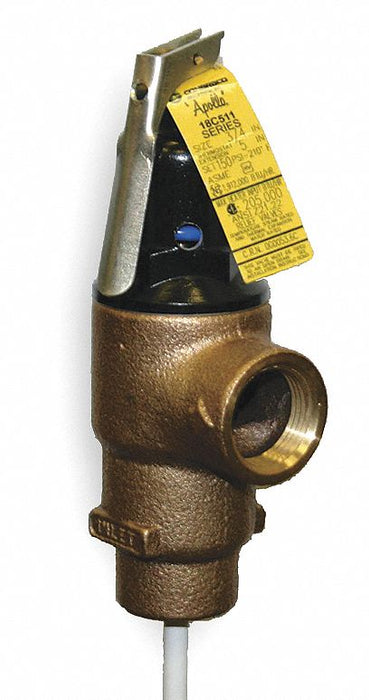 T and P Relief Valve MNPT x FNPT