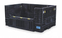 Clps Bulk Ctr Black Solid 70 in