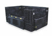 Clps Bulk Ctr Black Solid 77 5/8 in