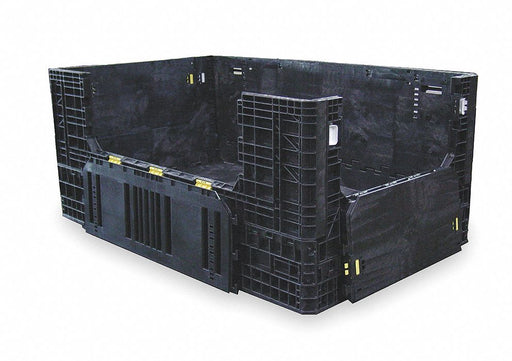 Clps Bulk Ctr Black Solid 77 5/8 in