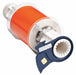 D9018 ContinuousLabelStock Orange Gloss 4inW