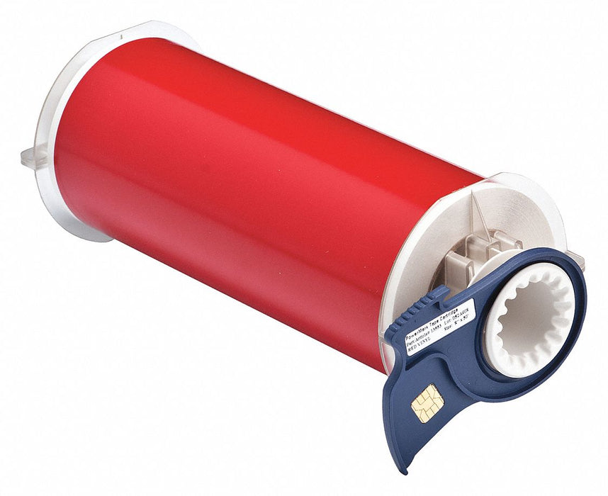D9021 ContinuousLabelStock Red Gloss 8inW