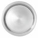 Tray Pull Silver Brass Fixed