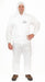 Hooded Coverall Open White L PK25