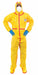 Hooded Coverall Attached Boots XL PK6