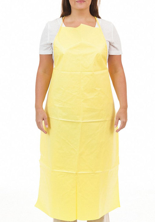 Bib Apron Yellow 46 in L PK100