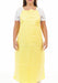 Bib Apron Yellow 46 in L PK100