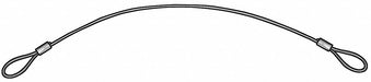 Tool Lanyard 6 in L Nylon Jacket PK10