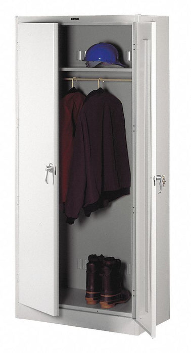 Storage Cabinet 78 x36 x18 LtGry 1Shlv