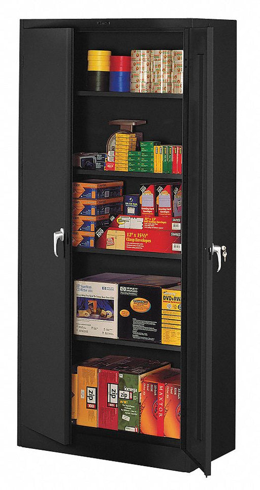 Storage Cabinet Welded Black