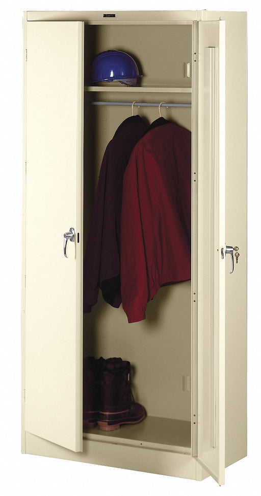 F0309 Storage Cabinet 78 x36 x24 Putty 1Shlv