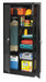 Storage Cabinet 78 x36 x24 Black 5Shlv