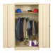 Storage Cabinet 72 x36 x18 Putty 1Shlv