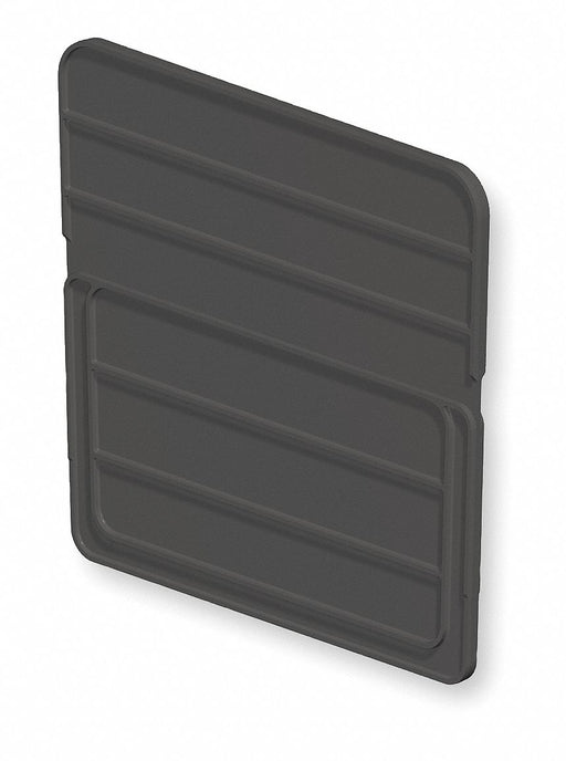 BinDivider 9.625inL Plastic Black PK6