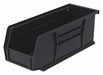 F8685 Hang and Stack Bin Black Plastic 4 in