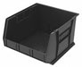 F8693 Hang and Stack Bin Black Plastic 11 in
