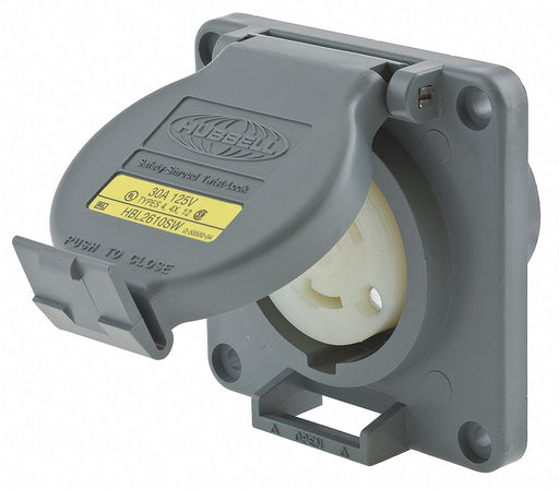 WT Lck Recpt 30 A Gray PBT L5-30R 1Gng