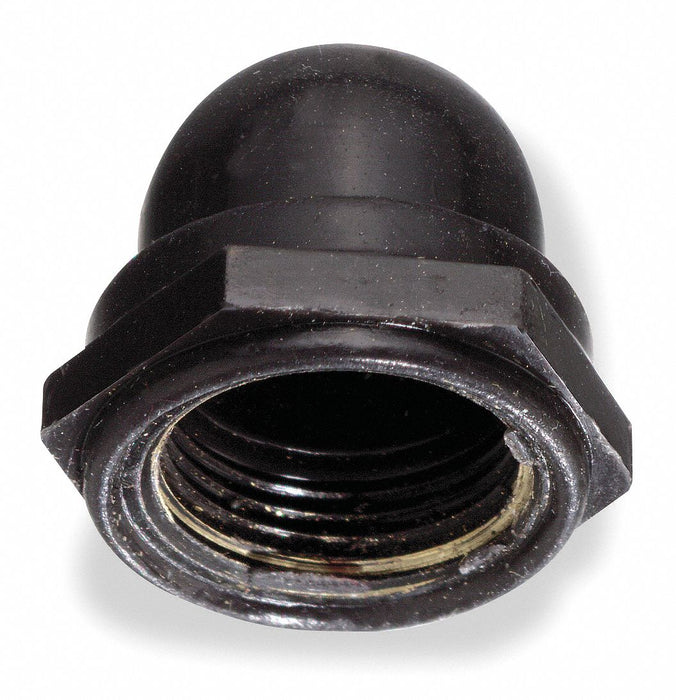 Push Button Boot Black Elastomer