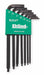 Torx Key Set L Shape 3 3/8 to 4 7/8 in
