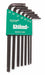 Torx Key Set L Shape 3 3/8 to 4 7/8 in
