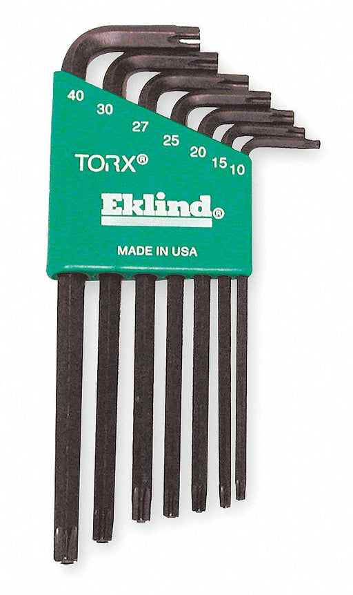 Torx Key Set L Shape 3 3/8 to 4 7/8 in