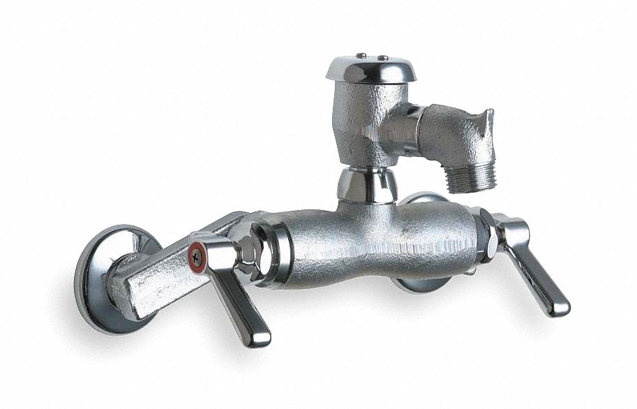 Straight Chrome Chicago Faucets 12.0gpm