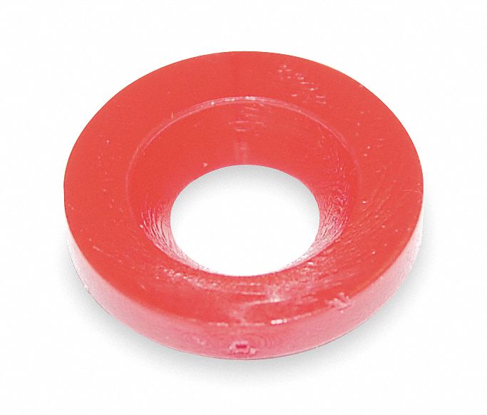 Index Button Red Plastic