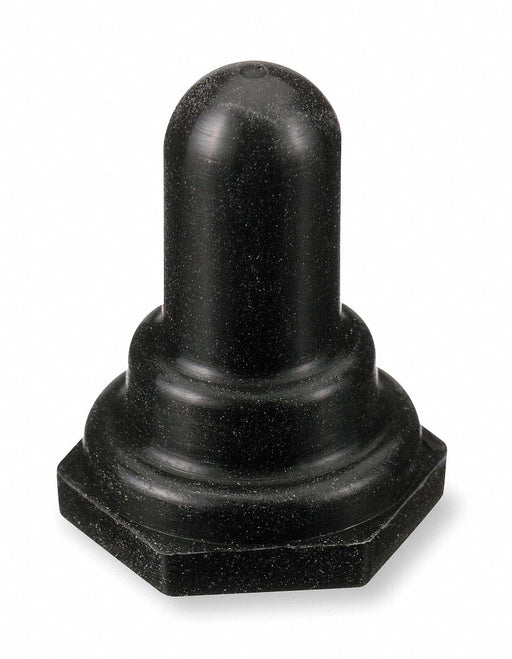 Toggle Switch Boot Black Silicone