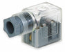 Solenoid Coil Connector 2 Pin 22 mm