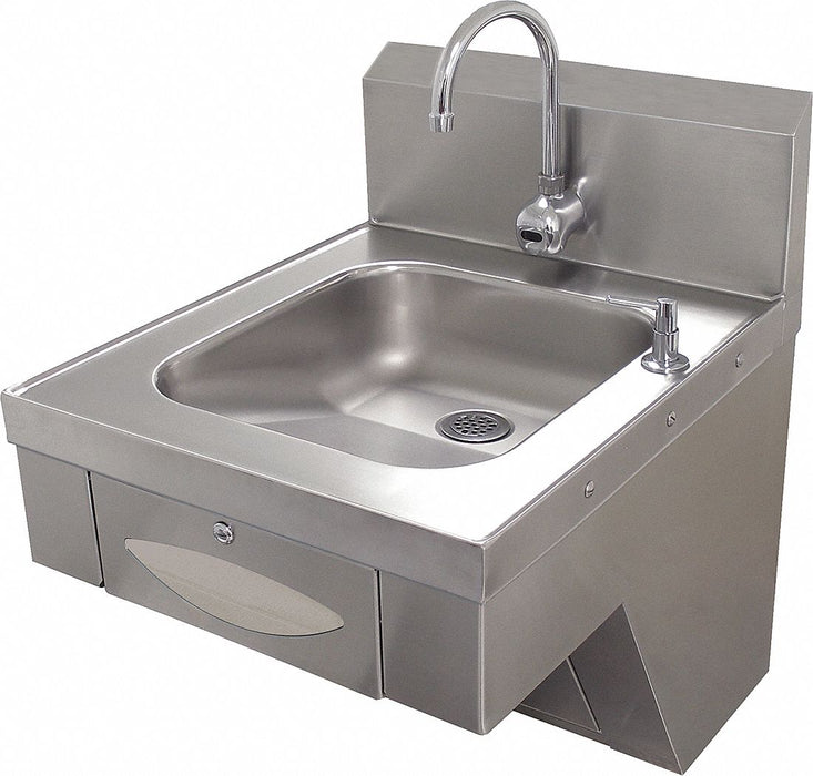 Hand Sink 24 x20 x27 Silver