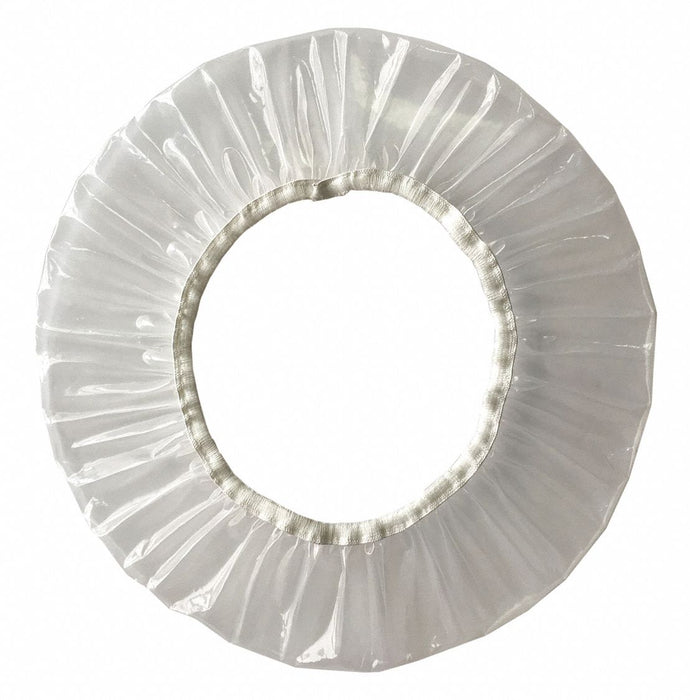 PailLid 13.25inOD Plastic Clear PK100