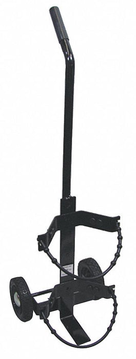 Fire Extinguisher Cart Black Steel
