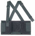 H9893 Back Support w/Suspenders Black XS