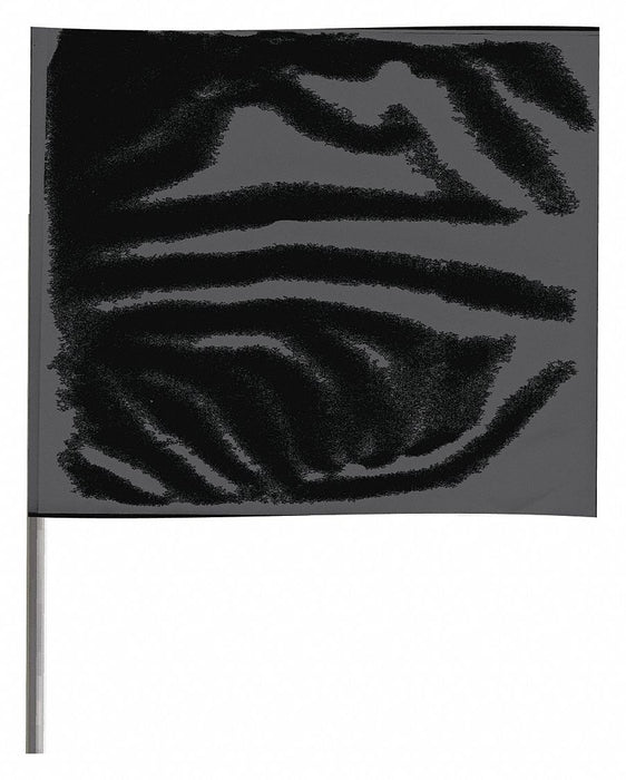 MarkingFlag Black Vinyl 4inH PK100