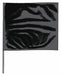 Marking Flag 36  Black PVC PK100