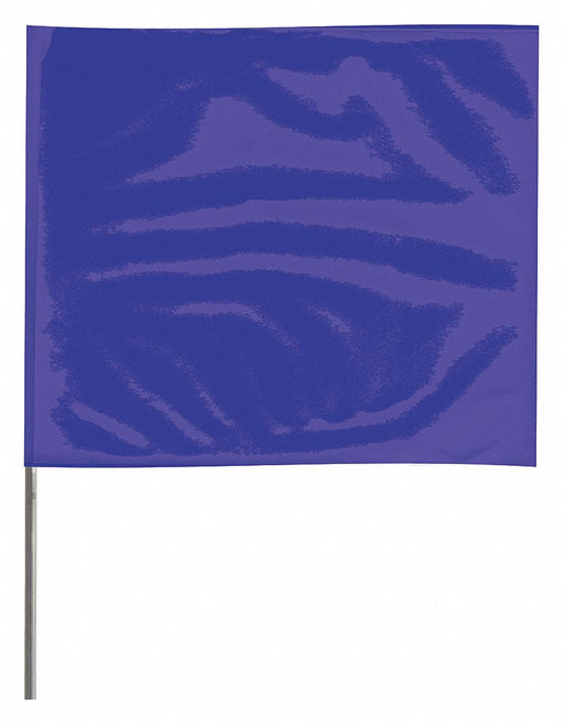 MarkingFlag Blue Vinyl 2-1/2inH PK100