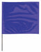 Marking Flag Blue Vinyl 4 in H PK100