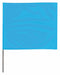 MarkingFlag FluorBlue Vinyl 4inH PK100