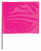 MarkingFlag FluorPink Vinyl 4inH PK100