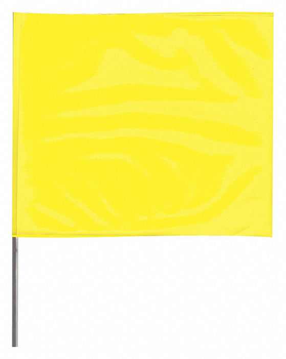 Marking Flag 30  Glo Yellow PVC PK100
