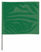 Marking Flag 18  Green PVC PK100