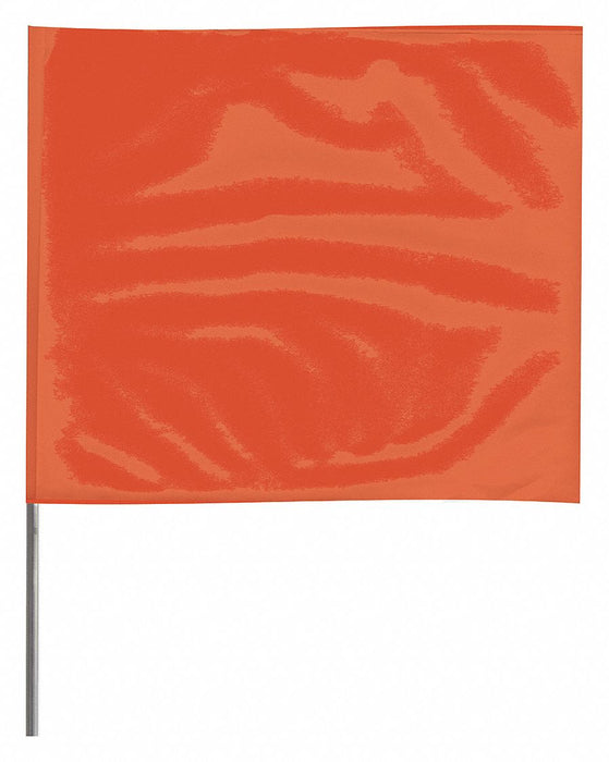 Marking Flag 18  Orange PVC PK100