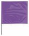 MarkingFlag Purple Vinyl 4inH PK100